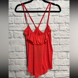 New Chaser Ruffled Tank Medium